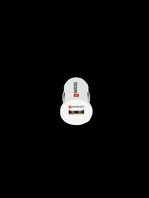 Skross Midget USB Car Charger - 2.1A, 2.900608 - White