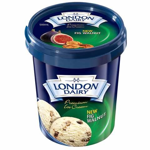 London Dairy Fig and Walnut Ice Cream 500 ml