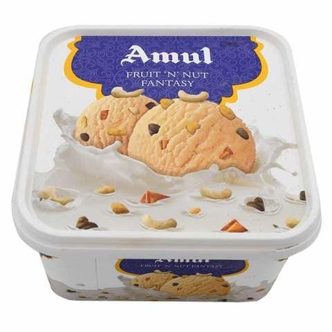 Amol Moroccan Ice Cream With Dry Fruits 1 Liter