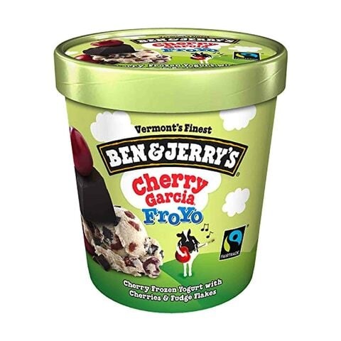 Ben and Jerry's Cherry Garcia Ice Cream 473 ml