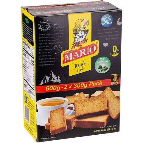 Mario's Wheat Rusk 600gm