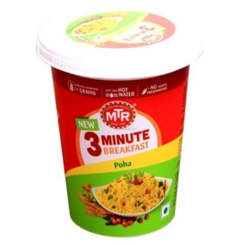 MTR Breakfast Cup 3 Minutes 80 gm