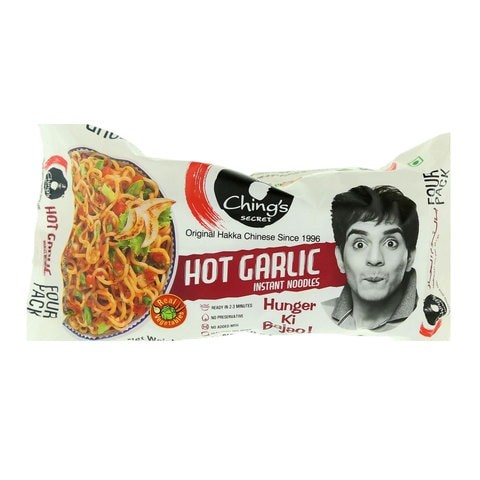 CHING'S HOT GARLC NOODLES 240G