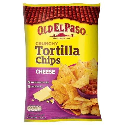 Old El Paso Cheese Tortilla Chips 185g