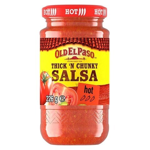 OLD EL PASO HOT ORIG SALSA 226G