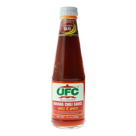 UFC Hot Chili And Banana Sauce 320gm