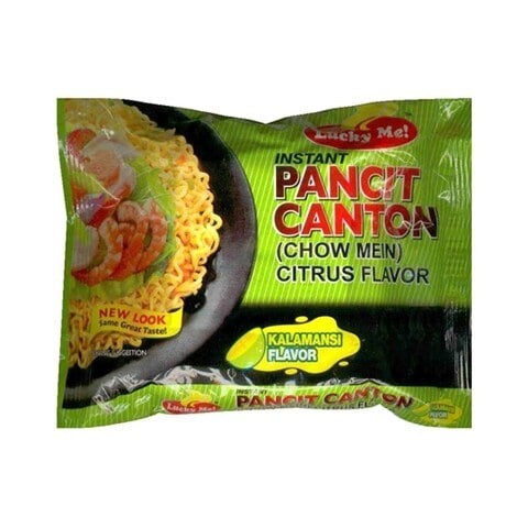 Lucky Me Pancit Canton Chow Mein Noodles 65gm