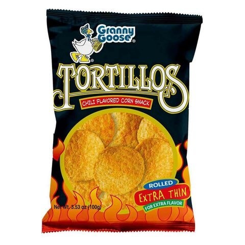 Granny jus tortillos corn chili 100g