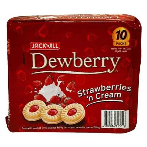 Jack 'n Jill Strawberry Biscuits 330 gm