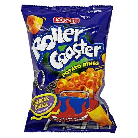 Jack Roller Coaster Cheddar Cheese Potato Rings 85gm