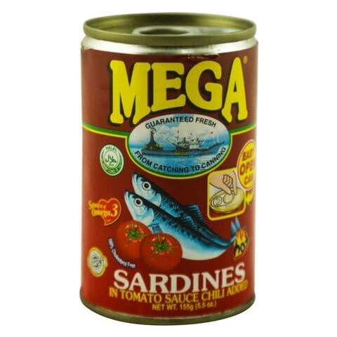 Hot Chilli Sardines In Tomato Sauce 155gm