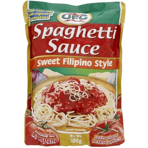 UFC SPAGHETTI SAUCE 500G SWEET