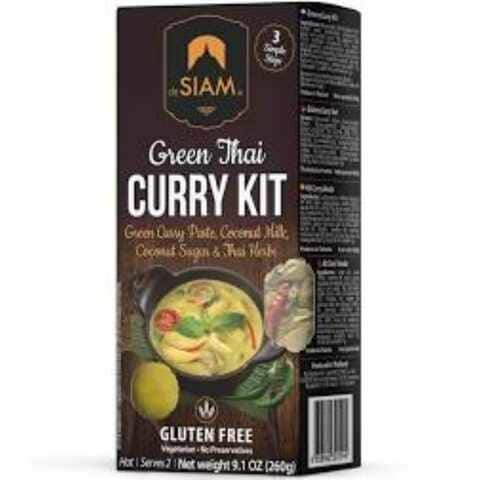 DE SIAM THAI GREEN CURRY KIT 260GM