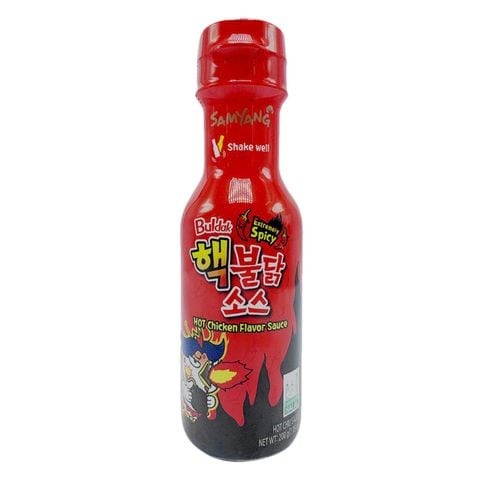 samyang sauce extra hot spicy chicken flavor 200g