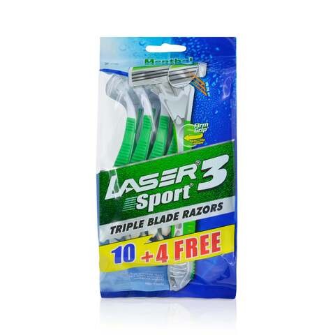 Laser Sport 3 Menthol Roser Dietary Supplement 14 Pieces