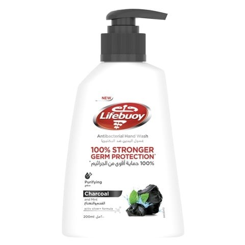 Lifebuoy charcoal and mint hand wash 200ml