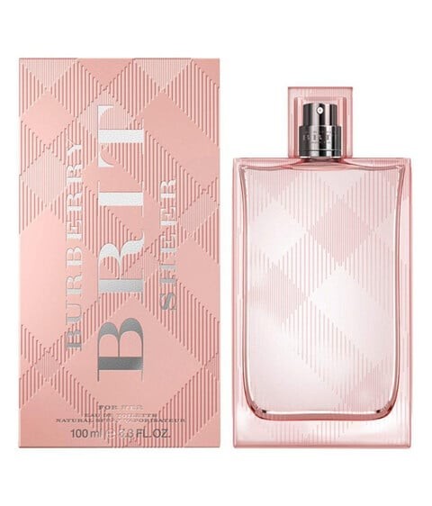 Brit Sheer Perfume by Burberry for Women - 100 ml - Eau de Toilette