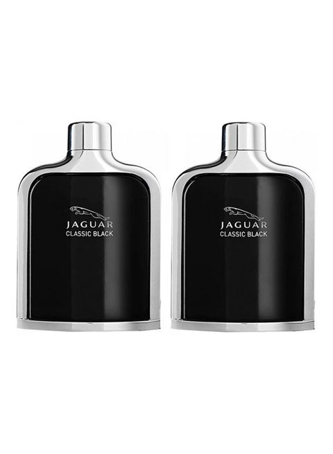 عطر (كلاسيك بلاك جفت سيت) من جاكوار (او دو تواليت 100 مل ، او دو تواليت 100 مل)