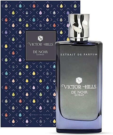 Victor Hills De Noir Extra Perfume For Unisex - 75 ml