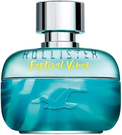 Festival Vibes Perfume for Men by Hollister , Eau de Toilette , 100ml