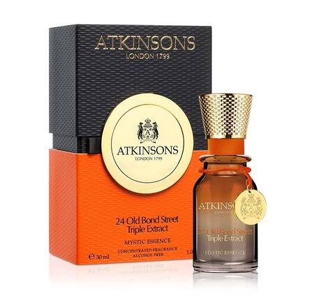 Atkinsons 24 Old Bond Street Triple Extract Mystic Essence (U) Concentrated Frgrnce Alchlfree 30Ml It