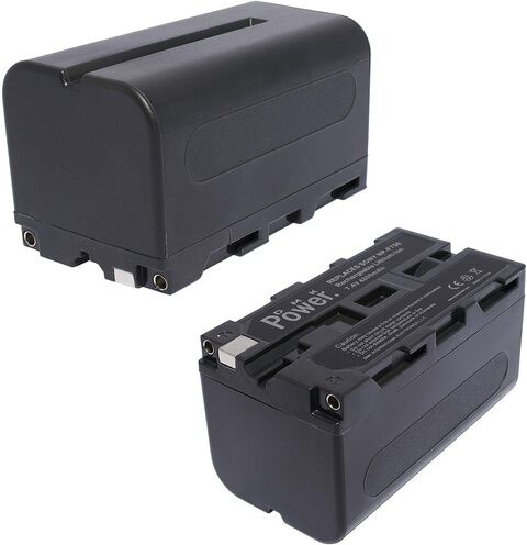 DMK Power 2Pcs Np-F750 Battery 4800mAh For LED Video Light And Monitor Only (Not For Cameras)