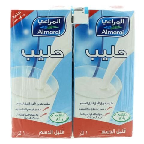 Almarai UHT Low Fat Milk 1L x Pack of 4