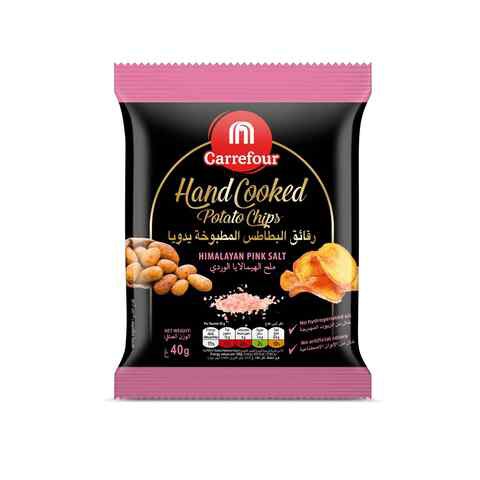  Handcooked Potato Chips With Himalayan Pink Salt 40g