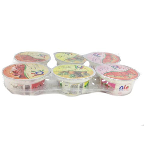 Al Rawabi Fruit Yoghurt Assorted 130g x6