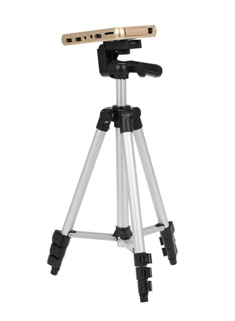 Generic Portable Lightweight Tripod Stand Silver/Black