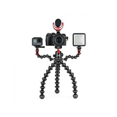 Joby - Gorillapod Rig For Dslr(Black/Charcoal), It Is Flexible Tripod &amp; Has Optional Ballhead For Dslr Cameras