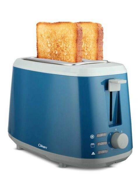 Clikon 2 Slice Bread Toaster CK2408 Blue/Grey