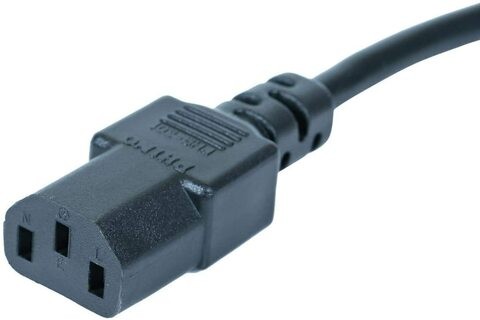 DKURVE 3 Meter Superior Communication Cable Desktop Power Cable 3 Pin with Fuse