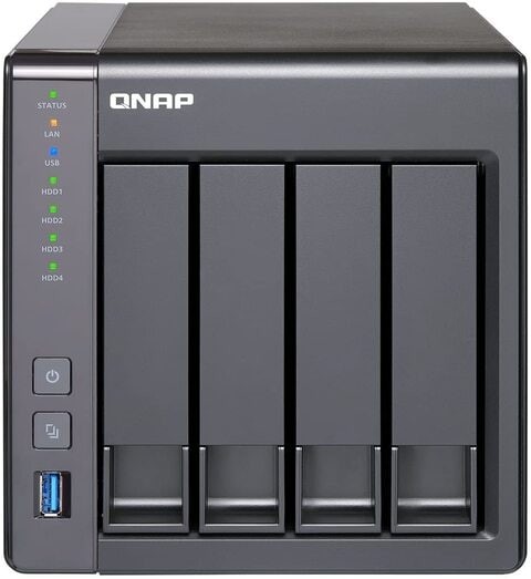 QNAP TS-451+ 4-Bay Next Gen Personal Cloud NAS, Intel 2.0GHz Quad-Core CPU With Media Transcoding