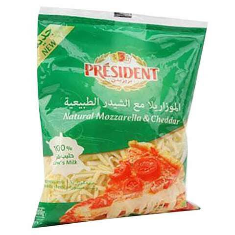 President Mozzarella and Cheddar 200g