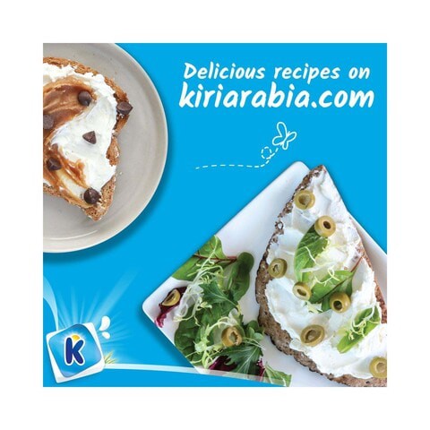 Kiri Spreadable Cream Cheese Squares  18 Portions 324g