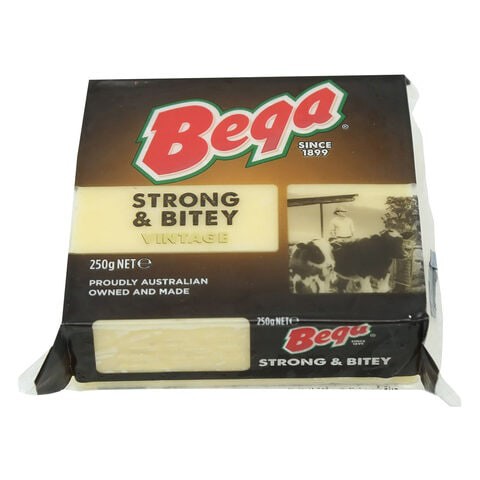 Bega Cheese Strong and Bitey Vintage 250g