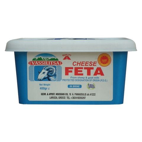 Vassilitsa Greek Feta In Brine 400g