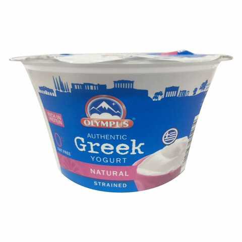 Olympus Authentic Fat Free Natural Greek Yoghurt 150g