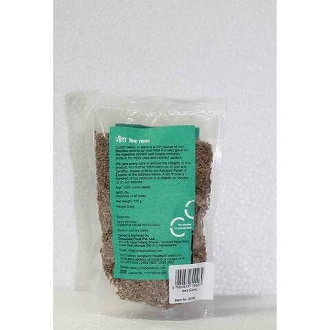 Conscious Food Organic Cumin Seeds 100g