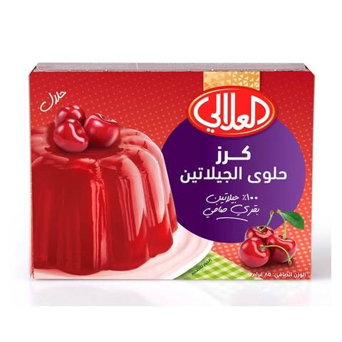 Al Alali Gelatin Cherry Dessert 85g