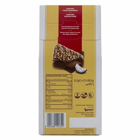 Loacker Gran Pasticceria Chocolate Bar 99.6g