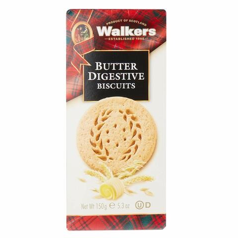 Walkers Butter Digestive Biscuits 150g