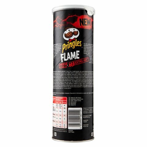 Pringles Flame Extra Hot Cheese And Chilli Chips 160g