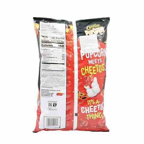 Cheetos Flamin&#39; Hot Flavoured Popcorn 184.2g