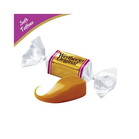 Werther&#39;s Original Soft Cream Caramel Toffees 600g