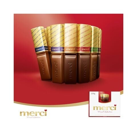 merci Finest Selection Assorted Great Variety Chocolate 250g