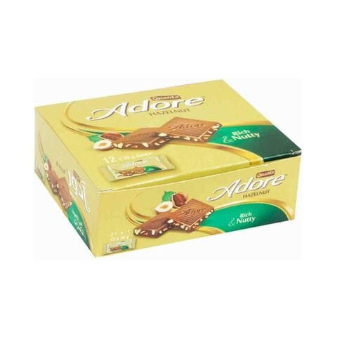 Quanta Adore Hazelnut Chocolate 30g x12