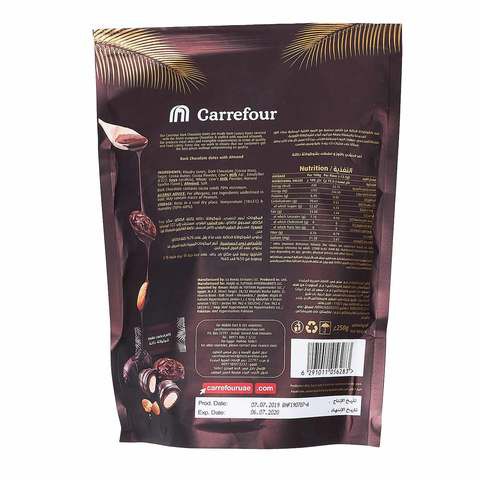  Dark Chocolate Coated Dates 250g