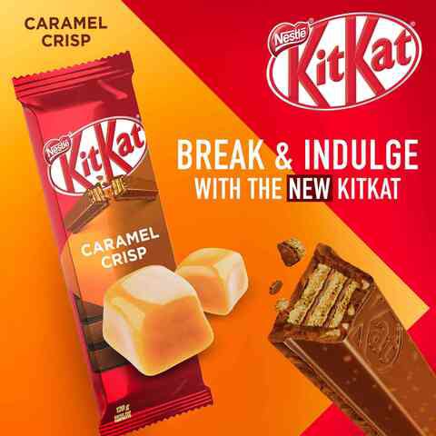 Nestle Kit Kat Caramel Crisp 120g